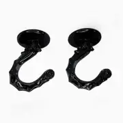 bnafes 2Sets Metal Ceiling Hooks, Heavy Duty Swag Ceiling Hooks with Hardware
