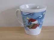 Snowmen & Night Sky Christmas Holiday 12 Oz Mug NEW