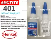 LOCTITE 401 INSTANT ADHESIVE,SURFACE INSENSITIVE 20G QR Code - 25633 (2 Bottles)
