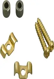 [Fender] Vintage-Style Stratocaster String Guides for Electric Guitar, Gold