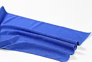 2 Pack Cooling Towel 80cm x 30cm, Ice Towel, Microfiber Towel, Soft Breathable Chilly Towel Stay Cool for Yoga, Sport, Gym, Workout, Camping, Fitness, Running, Workout & More Activities (Blue)