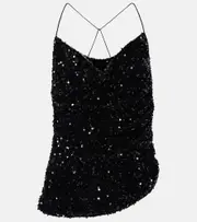 [Xu Zhi] Xu Zhi Sequined top AU 10 black