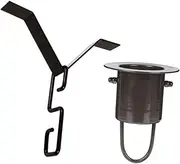 Metal Rain Chain Gutter Adapter Hook Easy Install for Rain Chains Sturdy Sturdy for Outdoor Use