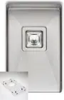 Oliveri Professional Series: Single 1/2 Undermount Sink PR1160U Stainless Steel