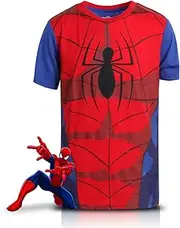 [Marvel] Avengers Boys' T-Shirt - Spider-Man, Captain America, Hulk, Iron Man - Kids Superhero Short Sleeve Graphic Tee (2T-20)