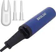 SKOLOO Hand Air Pump for Exercise Balls: Yoga Ball, Horse Hopper, Unicorn Bouncer, Balloon, Gym Ball, Inflatable Bouncing Horse, Inflatable Swimming Pools, Two-Way Hand Pump