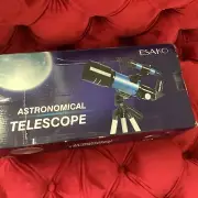 ESAKO ~ Astronomical Telescope for Beginners ~ 300x70mm ~ phone adapter ~ tripod