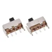 20pcs SS12F44G5 SS-12F44 Handle 5MM Toggle Switch Second Gear Vertical 1P2T new