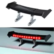 Universal Car Solar Energy Mini LED Rear Wing Spoiler Auto Trunk Tail Decoration (for: Mini)