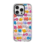iPhone 16 Pro Clear Case MagSafe Compatible Boobs