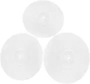 WESIEVYA Practical Drum Cymbals Pcs Mute Cymbals Reduce Noise Easy Fit Jazz Drumming Accessory