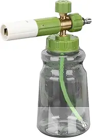 Foam Sprayer,High Pressure Washer Snow Foam Lance | Adjustable Nozzle Hose Attachment Ergonomic Handle Cleaning Accessories for Garden Glass Door