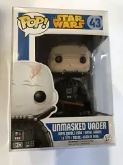 Star Wars Unmasked Vader Blue Box VAULTED FUNKO POP VINYL