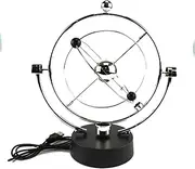 ifundom 1pc Desk Ornament Toy Batteries USB Tellurion Black