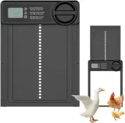 Automatic Chicken Coop Door with Timer Mode and Large Programmable LCD Screen...