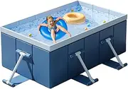 Foldable Dog Pool,Folding Hard Shell Kiddie Pool for Kids | Summer Water Toys for Dogs, Pets, Children, and Adults
