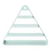 2Pcs Household Multi-layer Triangle Earrings Storage Rack Shelf Hanging Stand Holder