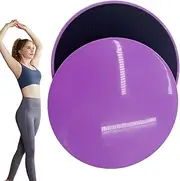 Gliding Discs For Working Out | 2X Two-sided Anti-Slip Disc Pads | Anti-static Home Exercise Tools, Exercise Core Sliders For Travel Use