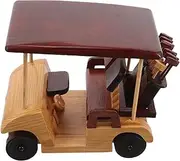 Sosoport Rustic Car Model for Home Decoration Antique Design Ornament for Desktop and Bookshelf Premium Solid Craftsmanship