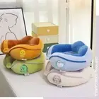 Travel U-Shaped Pillow Cartoon Office Napping Pillow New Neck Pillow
