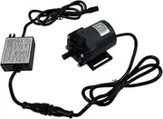 SHYSKY DC55K-12170S 12V DC Micro Brushless Water Pump Mini Submersible Pump 54W 17M, 470LPH, Low noise For Water Circulation Pressurization Cooling sys