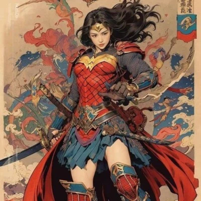 160mm Total Height Resin Female Warrior Swordsman Unassembled Unpainted pd-jj