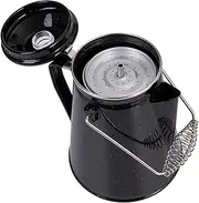 "Abbraccia" Percolator Coffee Pot Classic Camping Kettle for Gatherings Kitchen Hiking