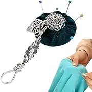 Pin Cushion Cute, Retro Quilting Pin Cushion with Key Chain, Pepper Shape Backpack Decoration for Women Girls Sewing Enthusiasts