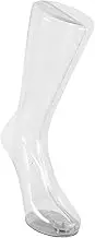 Realistic Female Foot Mannequin Display Stand for Socks and Shoes Plastic Model with Magnetic Base for Product Photography and Outfit Coordination