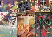 GOOSEBUMPS 1996 TOPPS PARTIAL BASE CARD SET 50/54 CH