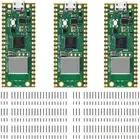 Geeekpi 3PCS for Raspberry Pi Pico W with Pin-Headers, for Raspberry Pi RP2040 C