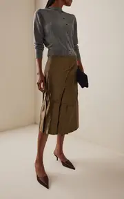 [Marie Adam-Leenaerdt] Aaron Silk Skirt