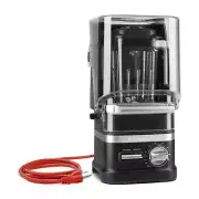 KitchenAid KSBC1B2BM Commercial Matte Black Bar Blender w/ Sound Enclosure