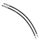 2Pcs Universal 20" 1/8" NPT GreaseGun Flex Hose Flex Grease Hose Extension cv