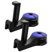 2PCS Car Seat Back Hook Car Headrest Hook Hanger With Phone Mount Holder Bracket