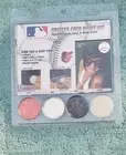 HALLOWEEN FACE PAINT KIT Orange, white, black Baltimore Orioles STENCILS