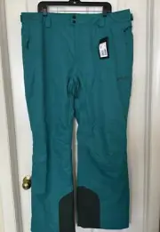 Oakley Womens 2XL Jasmine Insulated Snowboard/Ski Pants Green Lake FOA500128-7BT