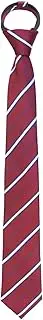 [Mantieqingway] Kids Tie for Boys Pre-tied Necktie Toddles Adjustable Zipper Ties for Wedding Graduation School Uniform 5-12 yr