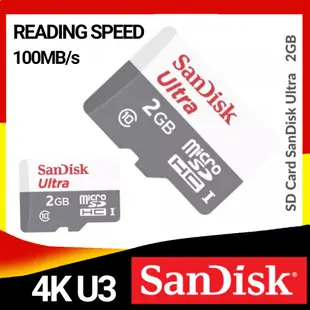 存儲卡 Micro SD 128GB 64GB 32GB 16GB 8GB 4GB 2GB 2GB 閃迪 Ultra 高