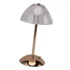AU LED Crystal Desk Lamp Touch Control Bedside Table Lamp For Bedroom Restaurant