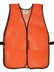 Bundled 6 PACK of Cordova Safety Vests - V100 (Orange Mesh)