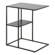 Henn&Hart 20" Gray Side Table