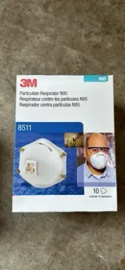 3M N95 Particulate Respirator Face Mask 1 Box (8511)