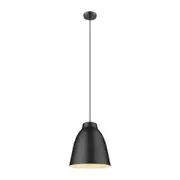 Domus Lighting Zoey 260 Metal Pendant Light - Black