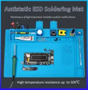 Insulation Silicone Repair Mat Heat Resistance WorkPad for Phone PCB Welding Mat