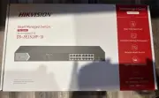 HIKVISION 16-Port Smart Managed Gigabit PoE Switch DS-3E1518P-SI