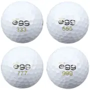 Golf ball SUPER egg 19 NEW SUPER egg BALL DZ GB1031 pearl white