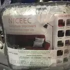 NICEEC Loveseat Slipcover Coffee Loveseat Cover 1 Piece Ivory Color