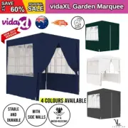 2x2m Outdoor Patio Gazebo Canopy Wedding Party Sunshade Market BBQ Tent Marquee