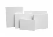 Gallery Wrapped Art Canvas. Blank and ready for painting, 1 1/2" depth